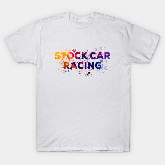 stock-car racing Sport sticker Design. T-Shirt by khaled